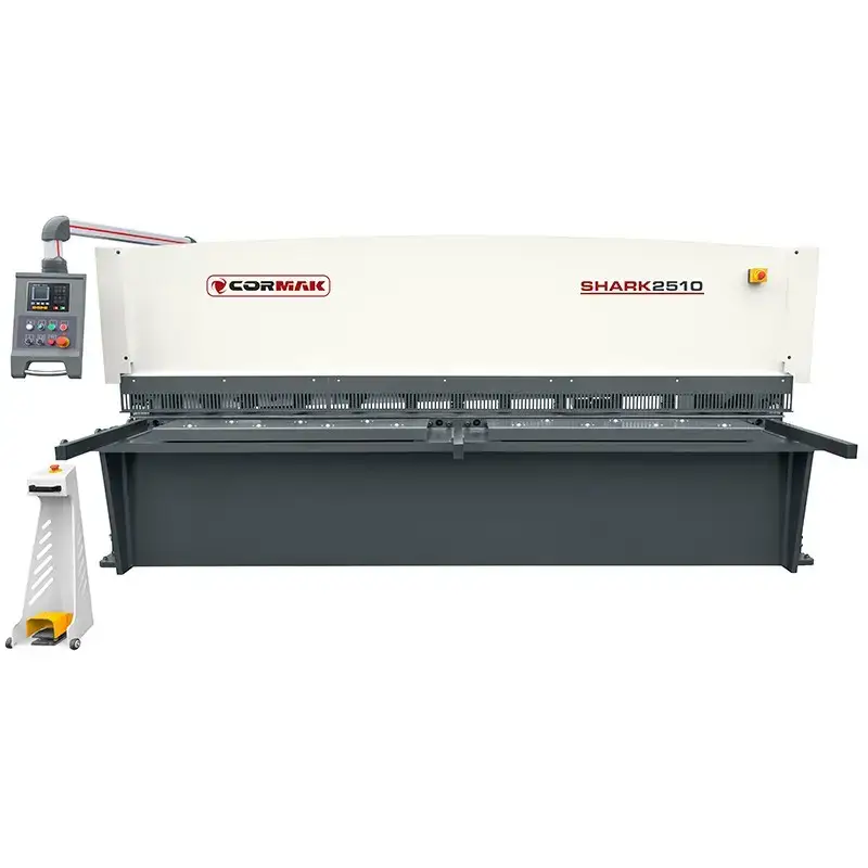 Foarfece ghilotina CNC cu actionare hidraulica