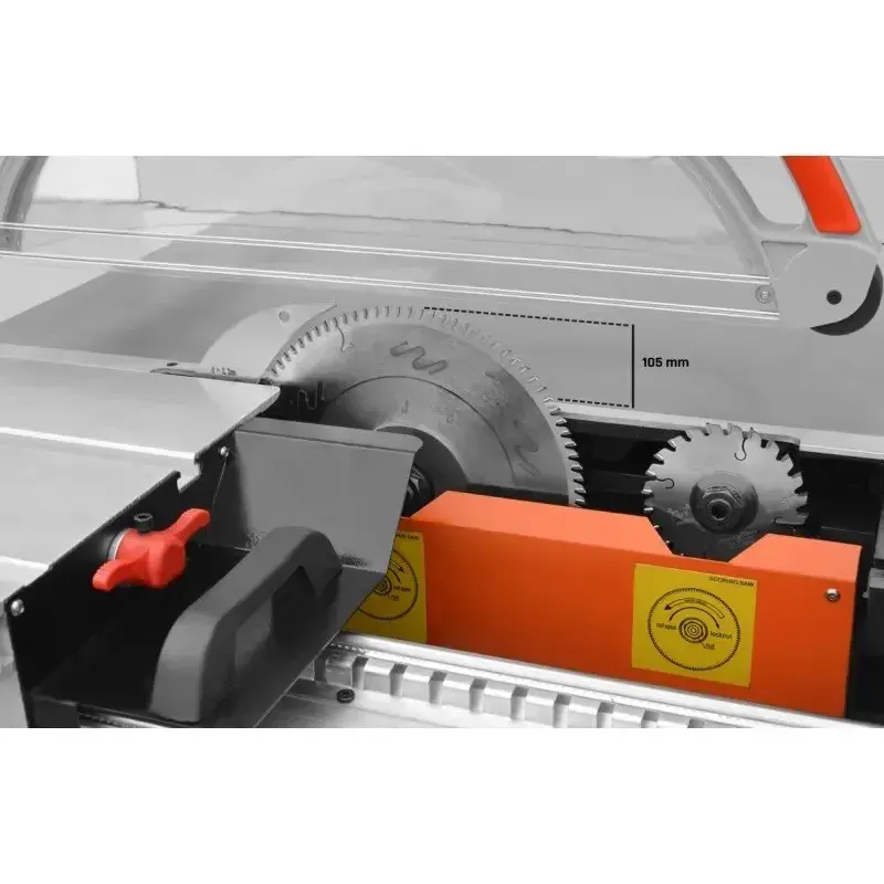 Ferastrau circular MJ45-KB4 2600 cu masa mobila de 2.6ml si disc incizor Pal 7