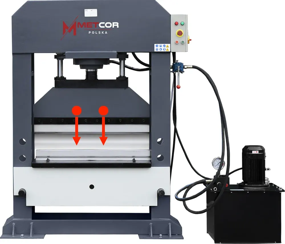 Presa hidraulica Abkant METCAR HPB-1010 p0