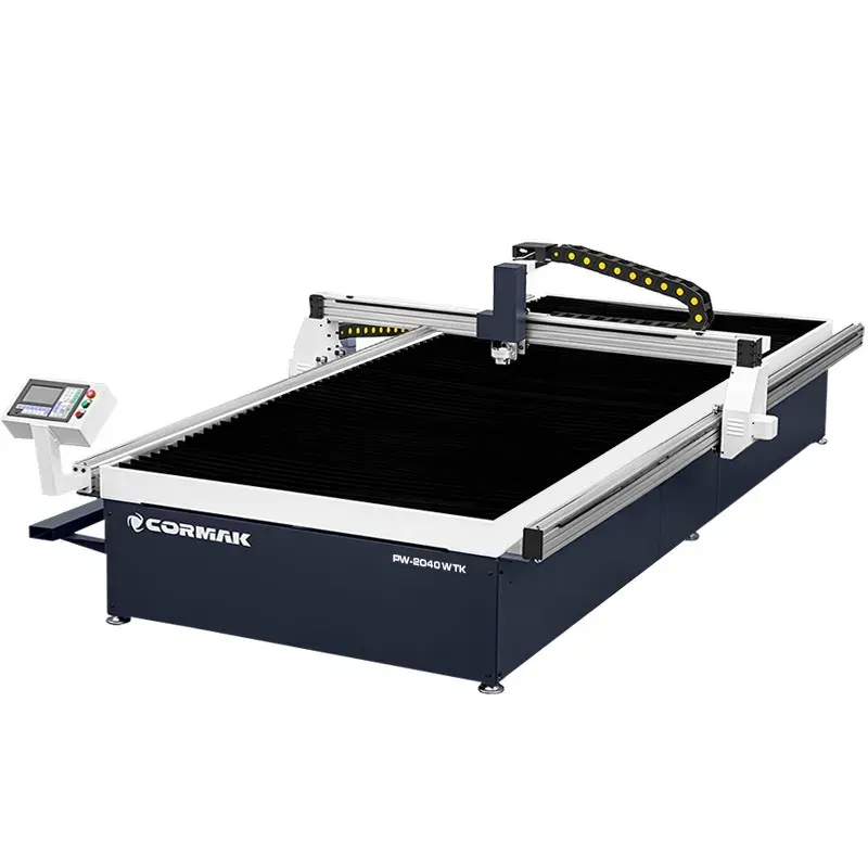 Masina cu plasma CNC pentru taiat table PW2040 WTK cu cuva apa
