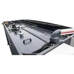 Ghilotina hidraulica cu NC SHARK 12x3200 de 3.2ml pentru debitat table 8