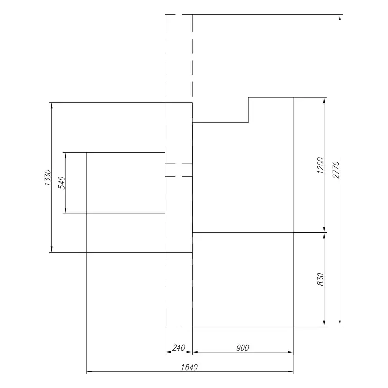 Masina combinata tamplarie lemn cu 5 operatii CMS260-230V 6