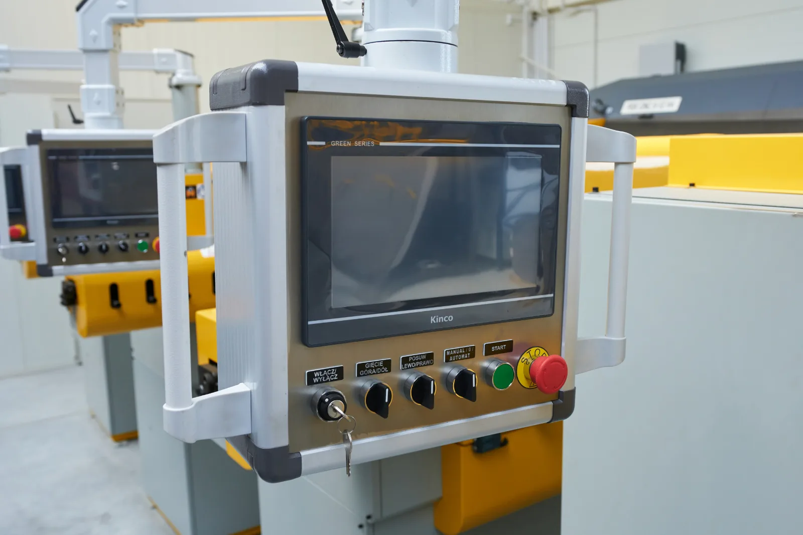 Masina de indreptat fier beton din colac FOX CNC 5-10 mm 4