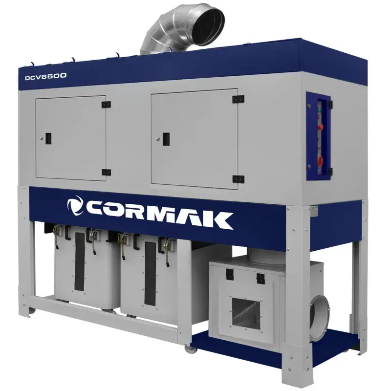 Extractor industrial de praf și rumegus DCV6500TC VIBER cu 32 filtre milipor