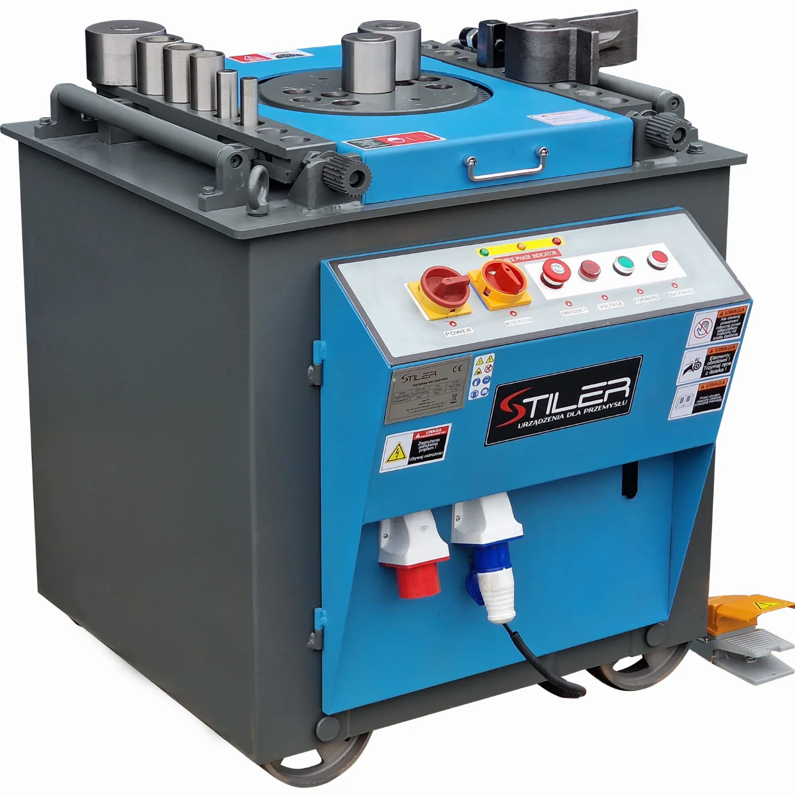 Masina de fasonat etriere din fier beton Stiler 6-40mm Pro
