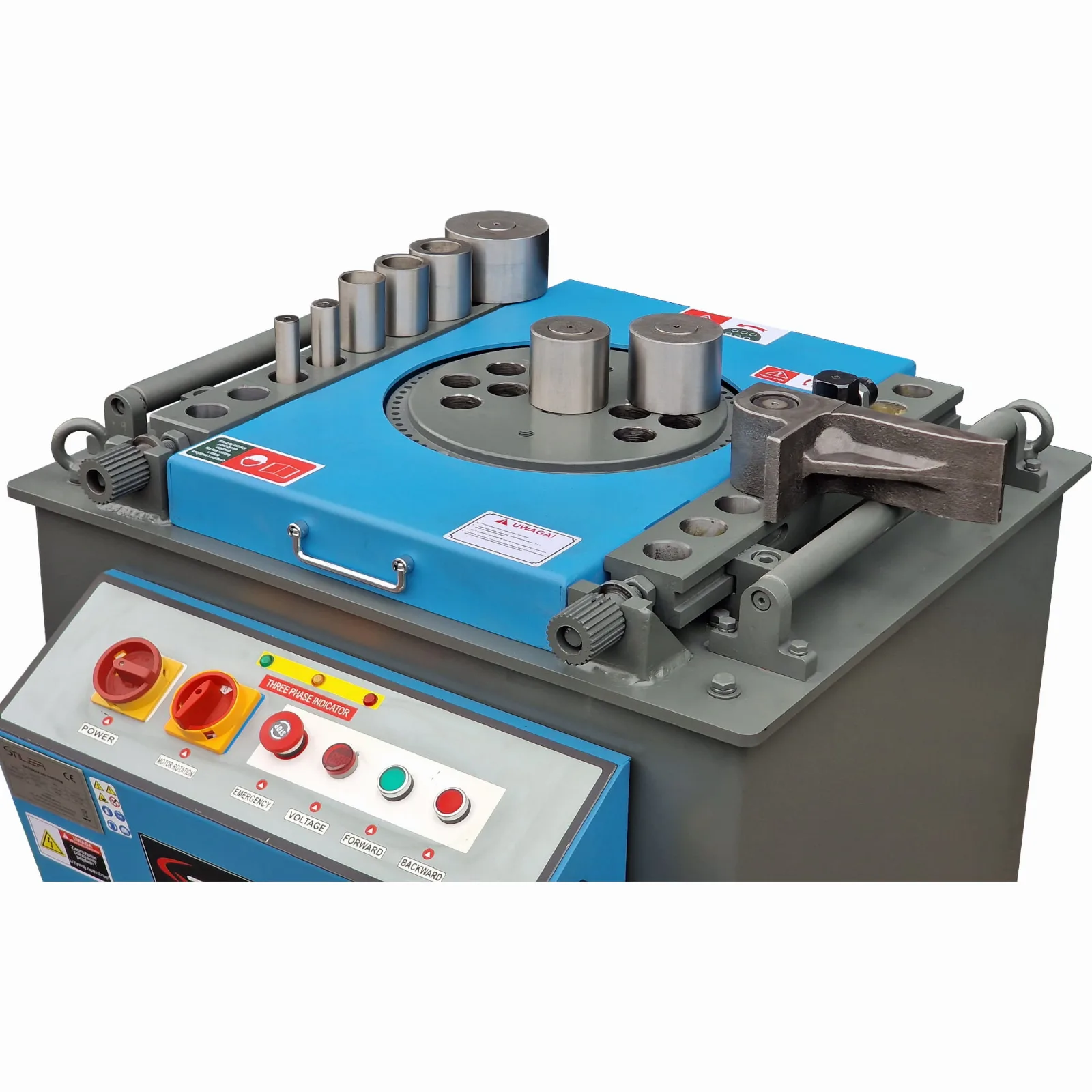 Masina de fasonat etriere din fier beton Stiler 6-40mm Pro 4