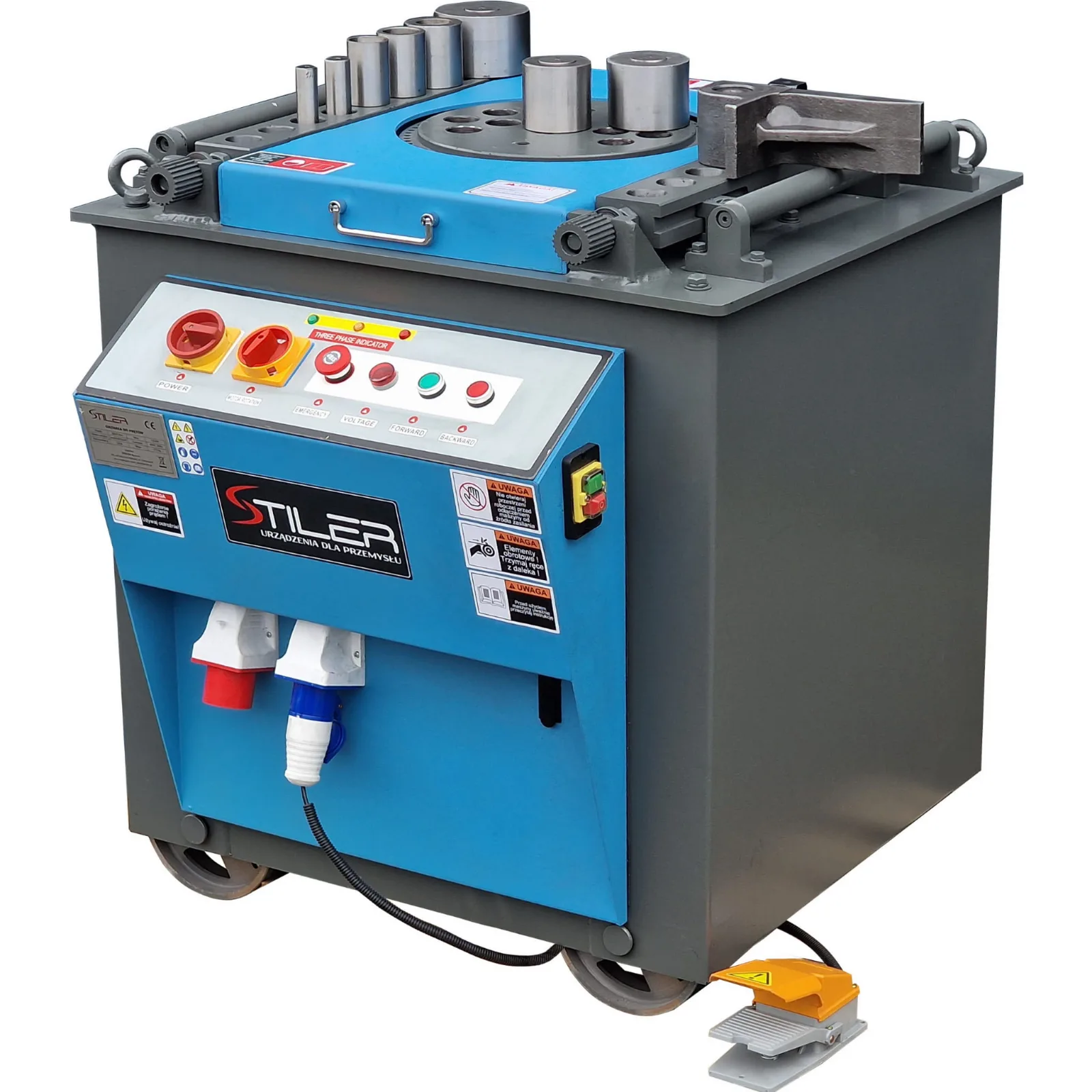 Masina de fasonat etriere din fier beton Stiler 6-40mm Pro 3