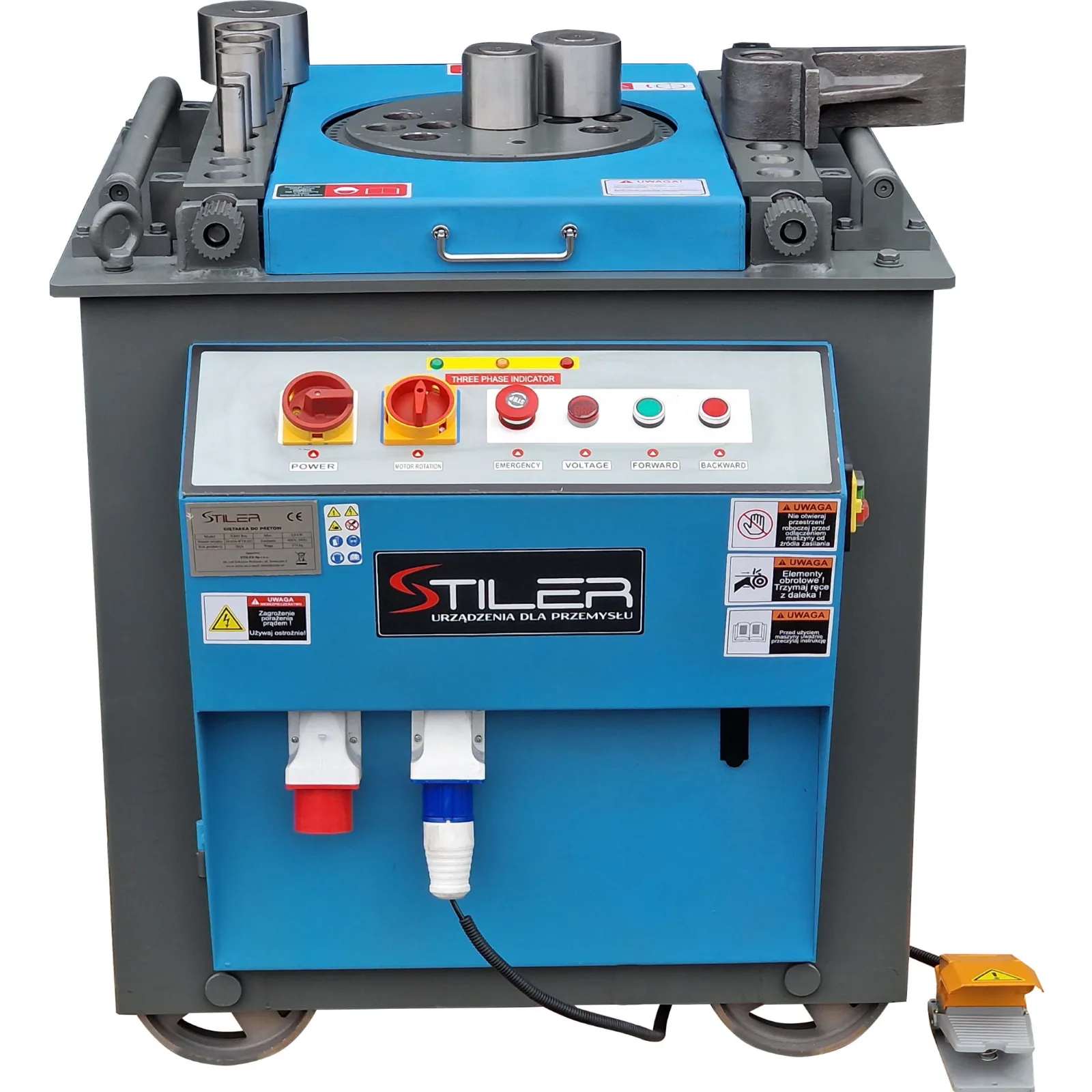 Masina de fasonat etriere din fier beton Stiler 6-40mm Pro 2